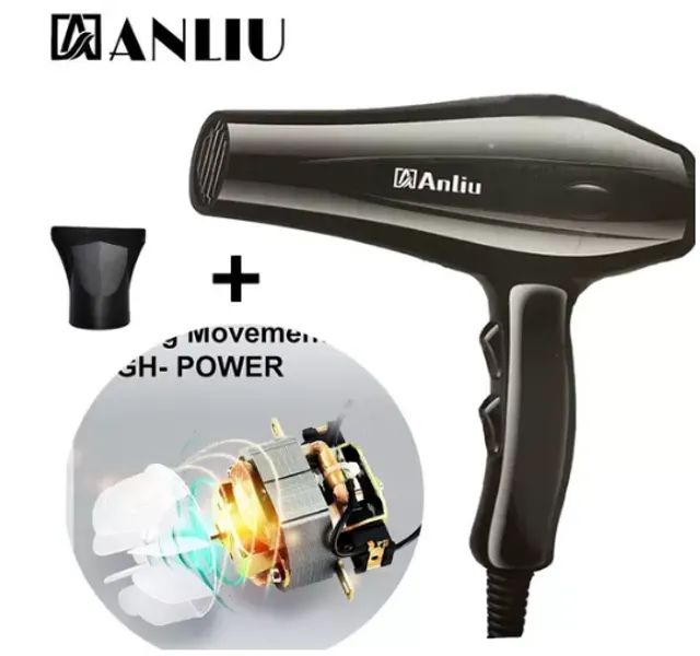 *** Secador de Cabelos Anliu Super Potente 3200w 2 Velocidades Frio / Quente 220v  z633  - Foto 5