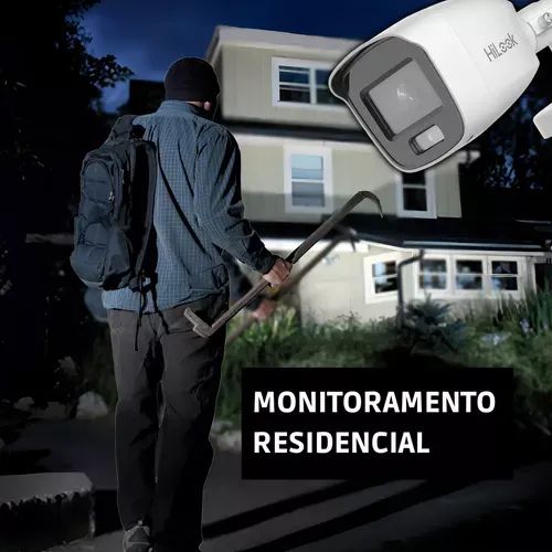 Câmera Bullet HD Hilook Hikvision 1mp 720p 4x1 2,8mm - Foto 3