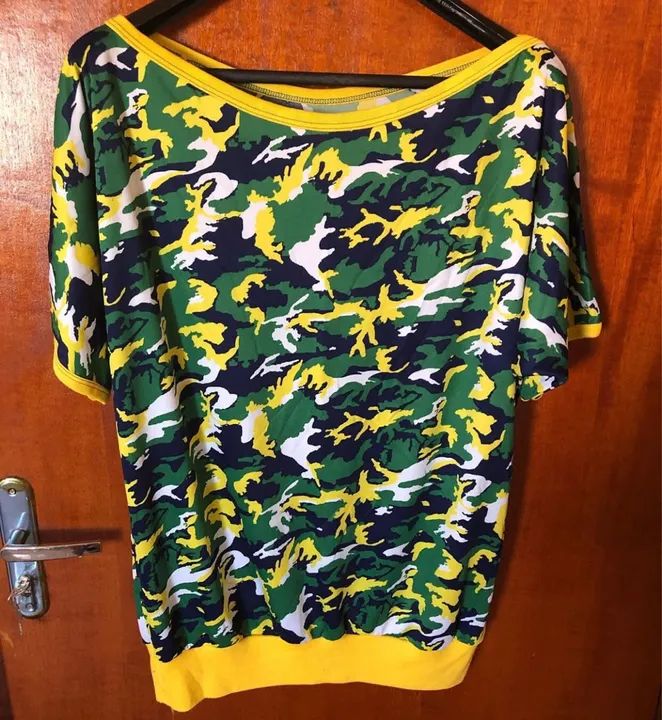 Blusas fem variadas de manga curta - Foto 5