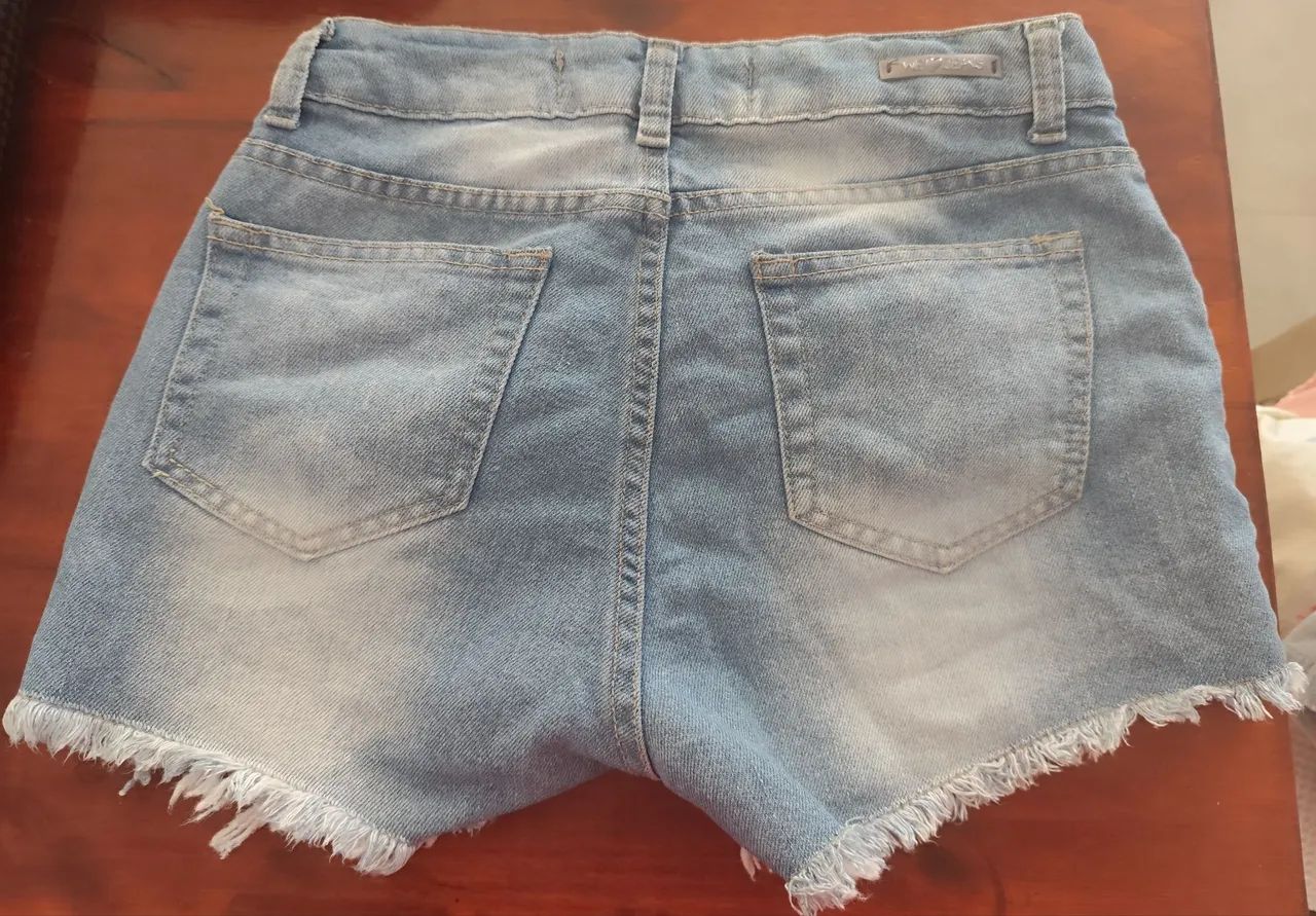 Shorts jeans (novos) Tam.38 - Foto 4