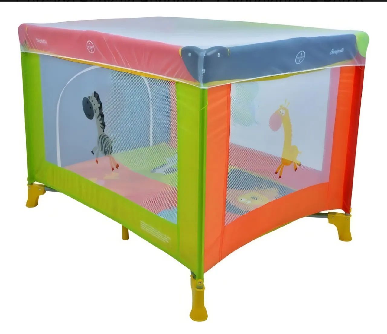 Berço Portátil Infantil com Mosquiteiro - Novo - Foto 6