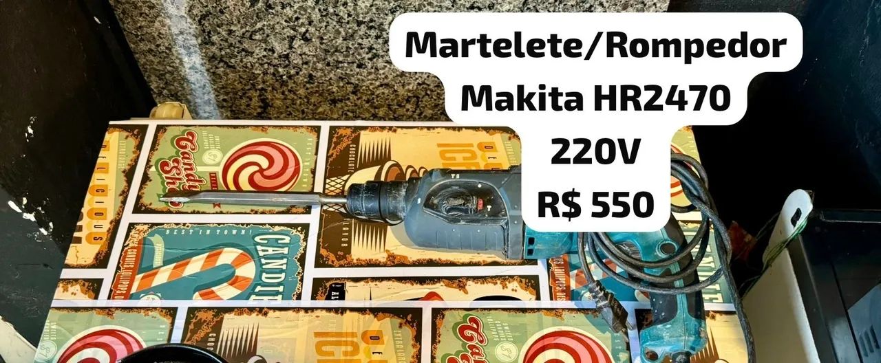 Martelete/Rompedor Makita HR2470