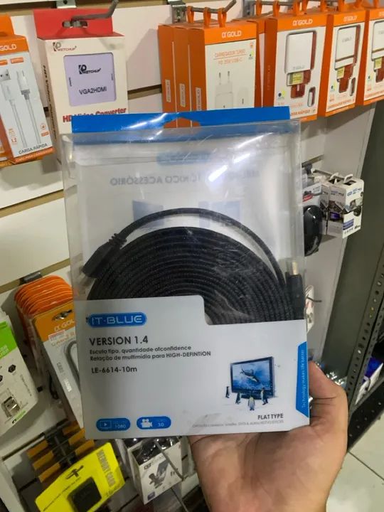 Cabo HDMI 2M,3M,5M,10M,15M,20M e 30 metros  - Foto 2