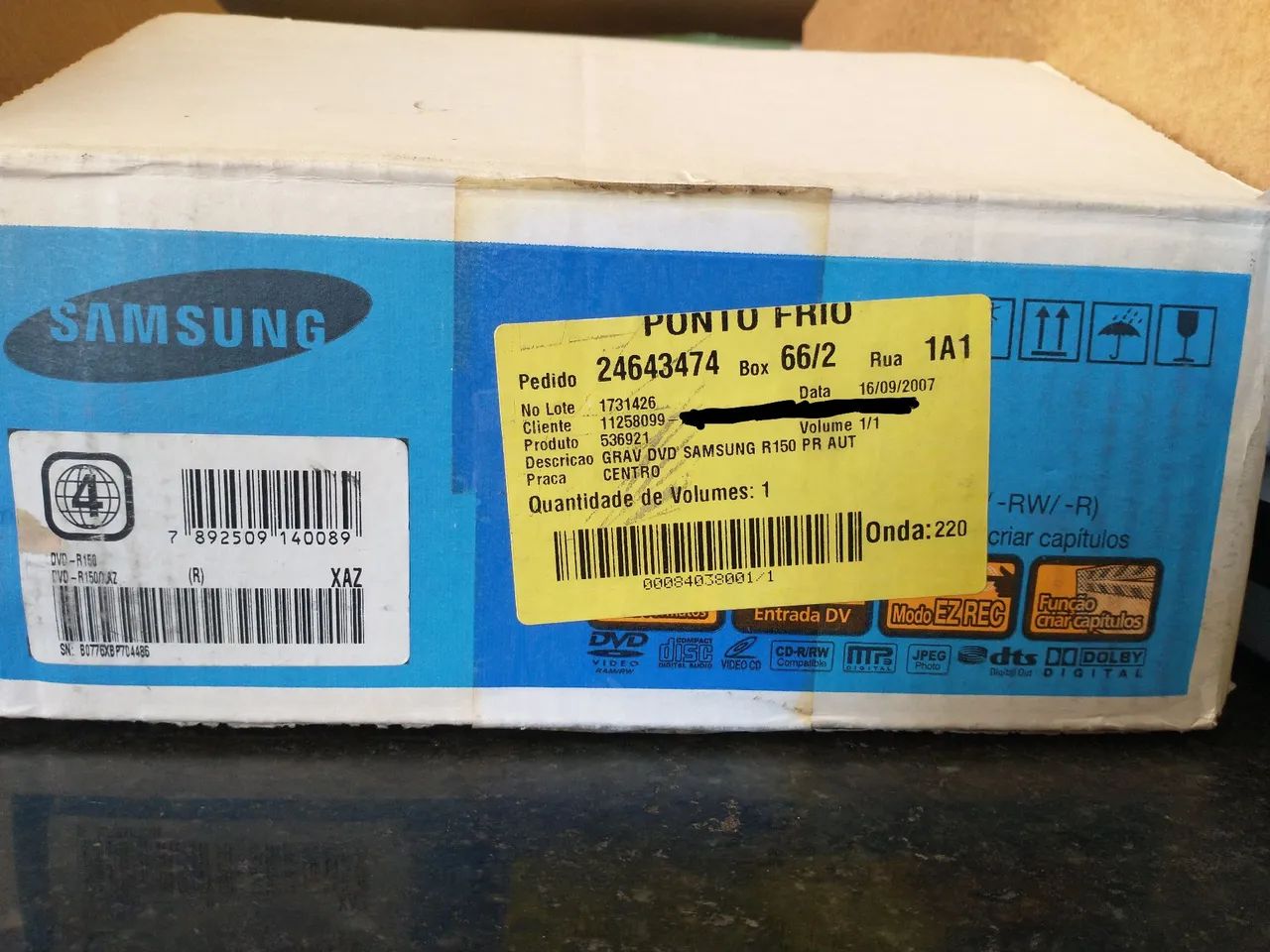 Gravador de DVD Samsung R150 - Foto 2