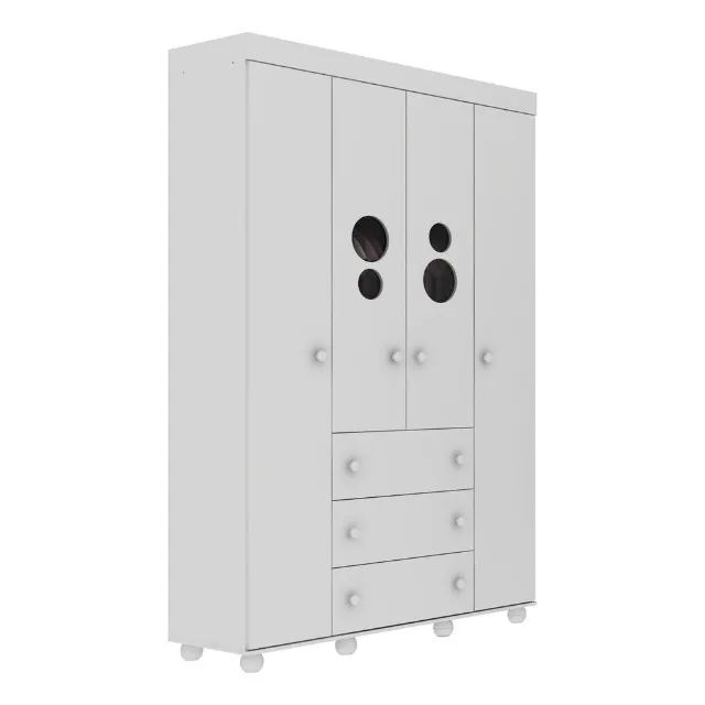 Promoção Guarda Roupa Branco - PG
