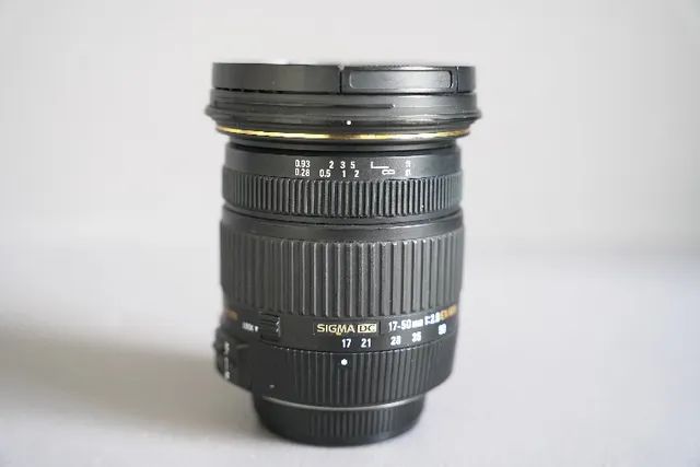 Lente Sigma DC 17 - 50 mm 2.8 para camera Nikon APSC