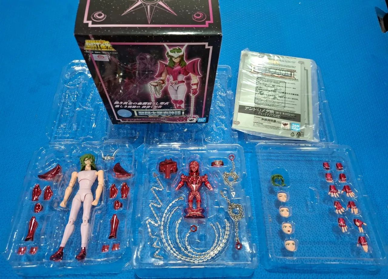 BANDAI Saint Cloth Myth EX Andromeda Shun, nuevo paño de bronce de