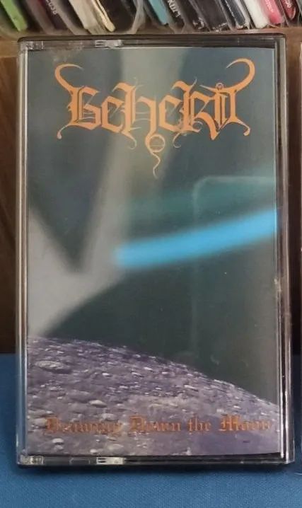 Fita cassete - Beherit - Drawing Down The Moon - K7 - black metal
