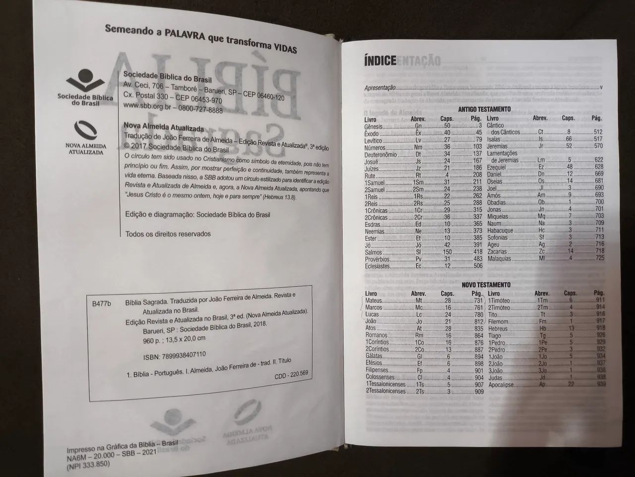 Bíblia sagrada, NAA  - Foto 3