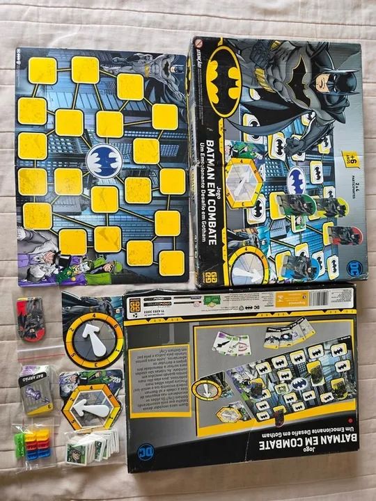 Jogo Tabuleiro Batman em Combate - leia o anuncio