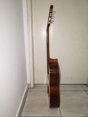 Troca - Violão Del Vecchio Camping ref 100 =Anos 1980/90 c/Captação Elétrica Tron X200  - Foto 4