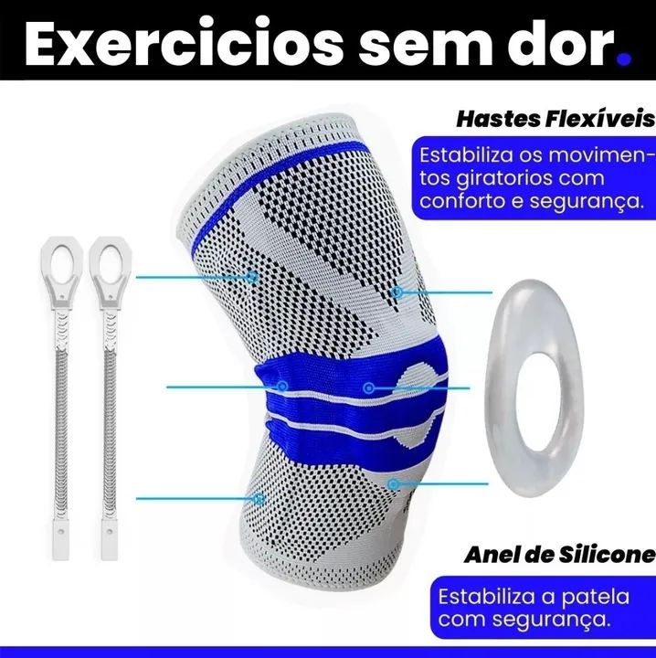 Joelheira com Gel patelar  - Foto 3