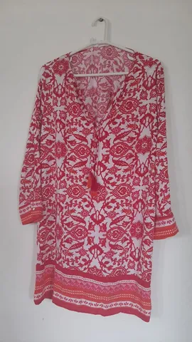 Saída de praia - Rosa TAM GG