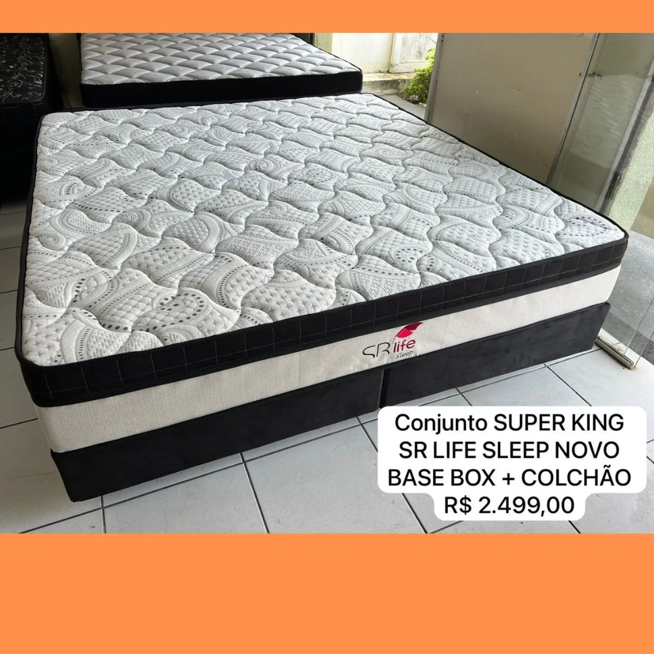 Cama Box Super King Nova