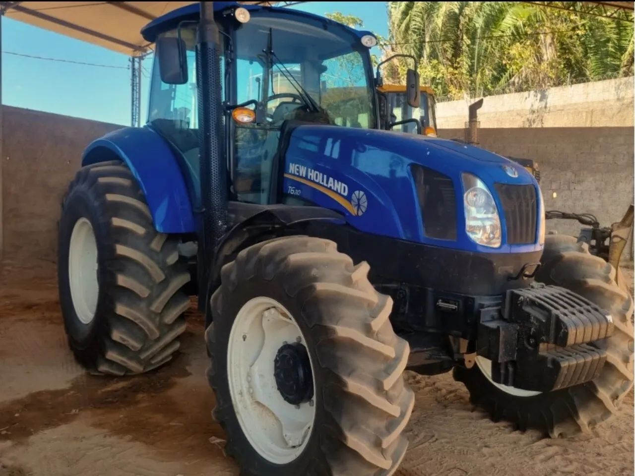 Trator New Holland T6.110 ano 2023, 4x4, com 125 horas, ar condicionado, no Maranhão  - Foto 2