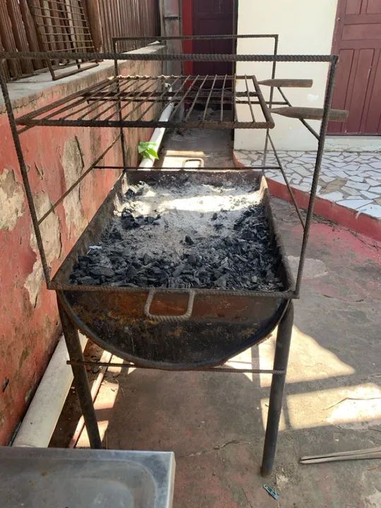 Churrasqueira de ferro - Foto 2