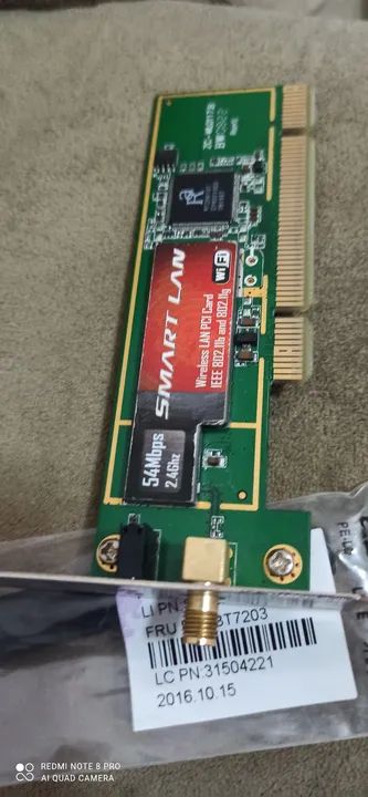 PLACA DE REDE WIFI PCI - Foto 2
