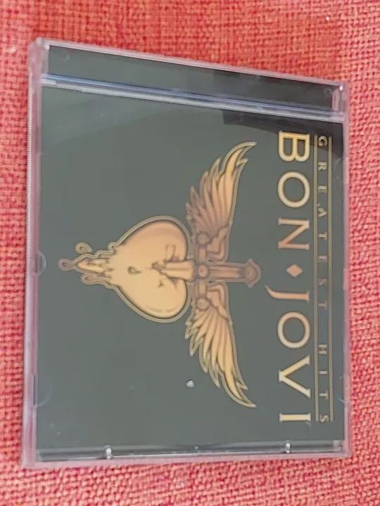 CD BON JOVI MUSICA ROCK SÓ VENDA NÃO TROCO POR NADA 