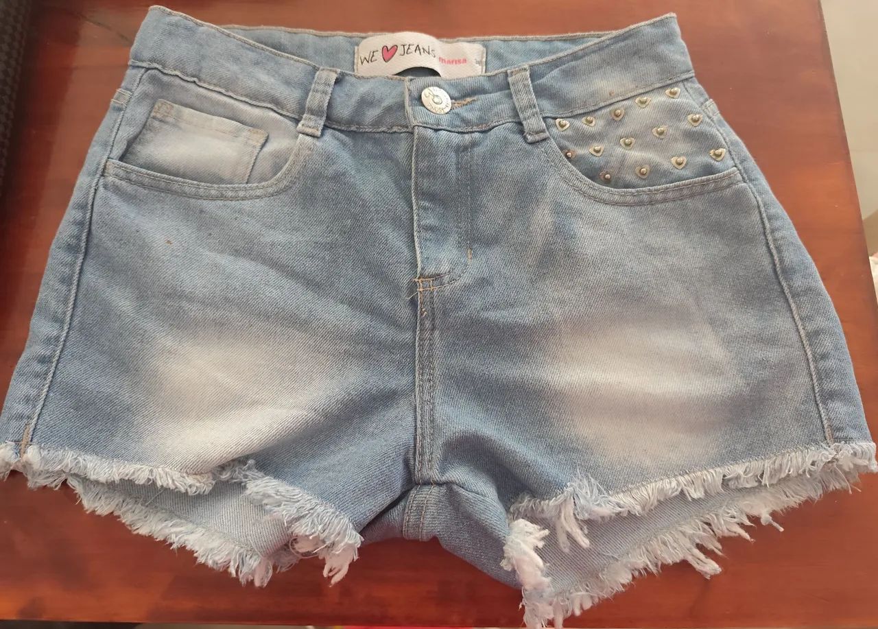 Shorts jeans (novos) Tam.38 - Foto 3