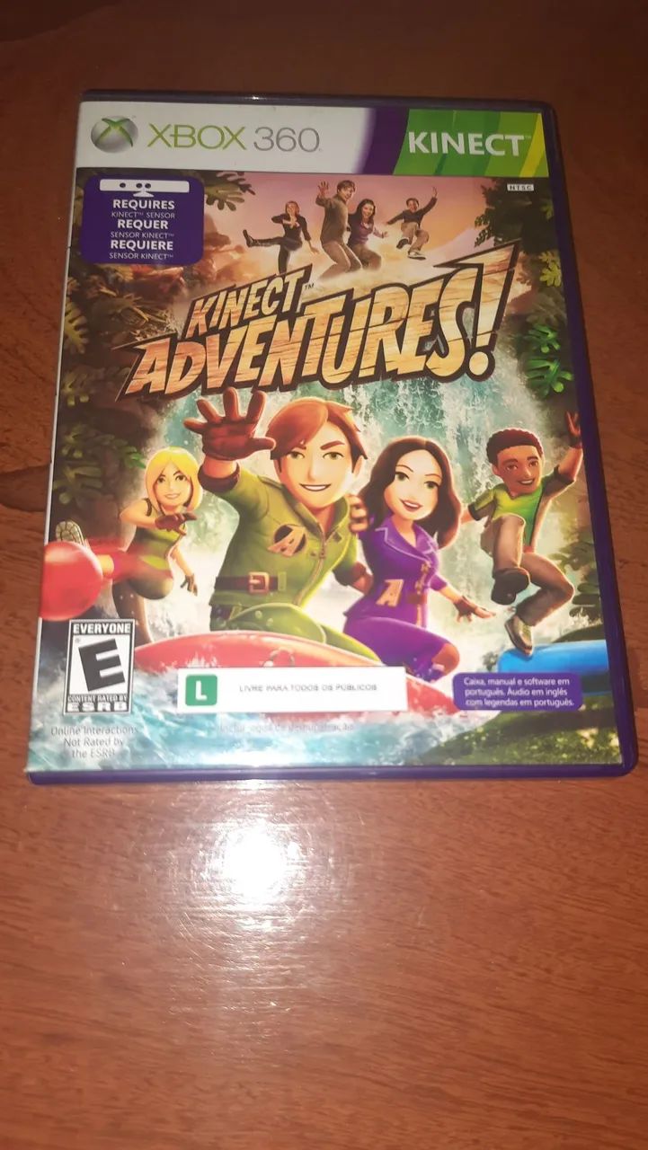 Kinect Adventures! Xbox 360 ORIGINAL