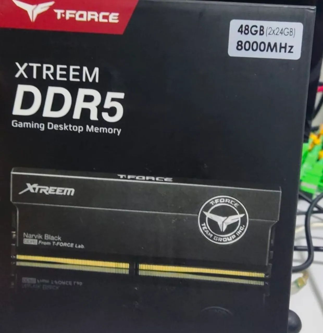 Ddr5 team group black oc 48 gb 2 X 24 8000mhz