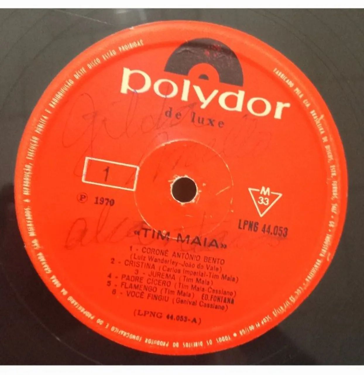 LP Vinil Tim Maia 1970/ O Primeiro/ Leia Descrição e Fotos - Foto 3