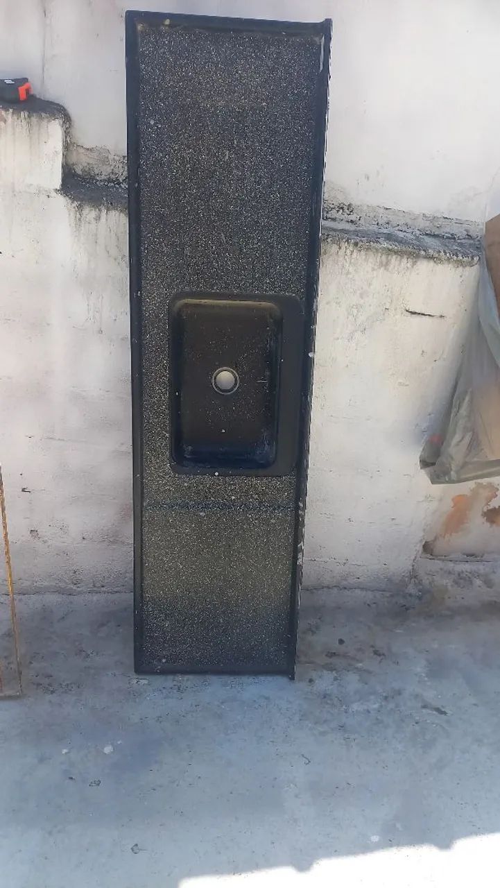 Pia de cozinha em granito preto - Foto 6