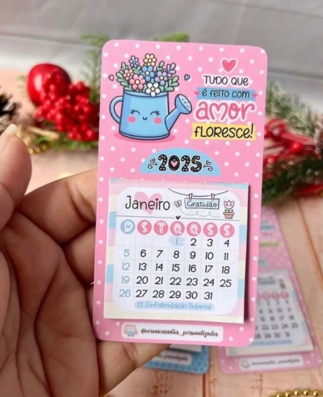 Calendários Personalizado Mini - Foto 2