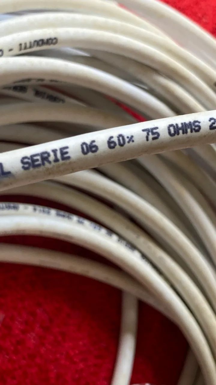Antena e 45 mts Cabo coaxial serie 6 e receptor OiTV HD - Foto 3