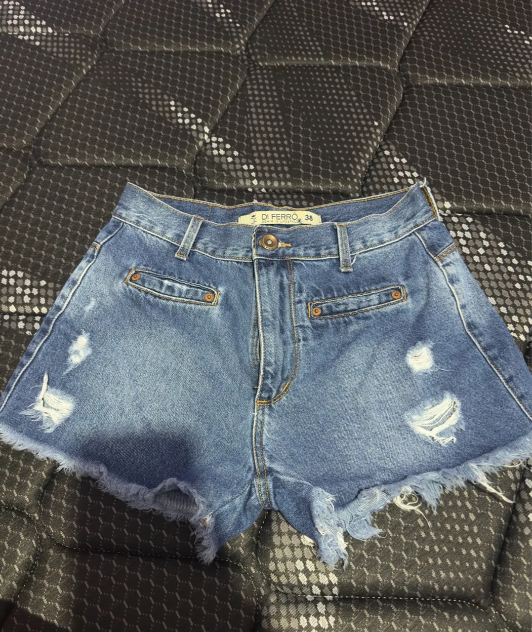 Short Jeans Desfiado