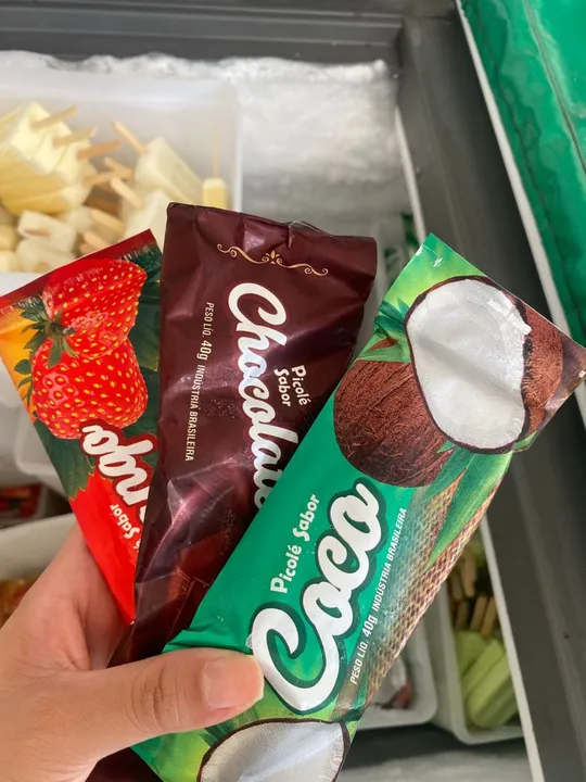Picolés, sorvete e açaí - saborosos e refrescantes!