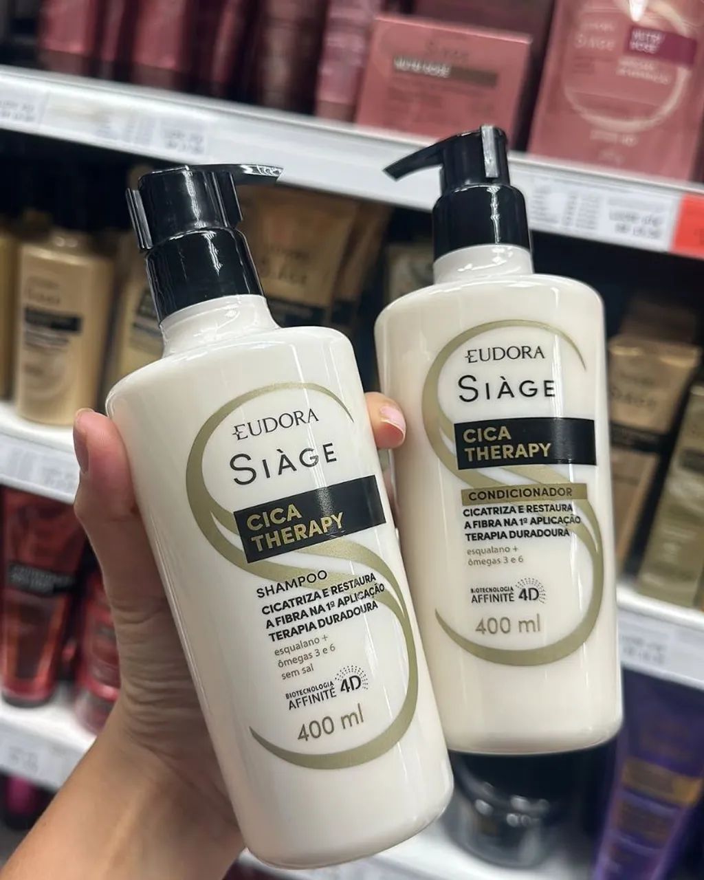 Shampoo e Condicionador Siàge 400ml - Foto 2