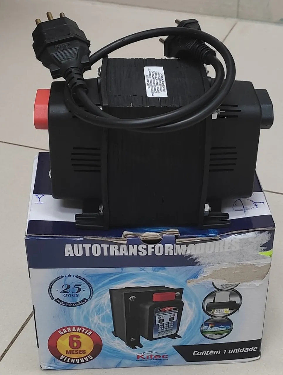 Autotransformador 2000VA KITEC (Produto novo)