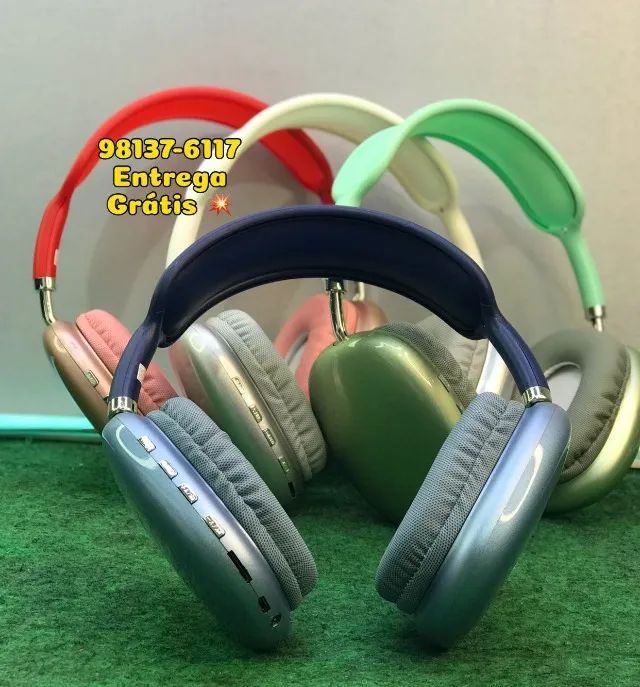 Fone P9 Bluetooth - Entrega das 9 até 22hrs - Foto 2