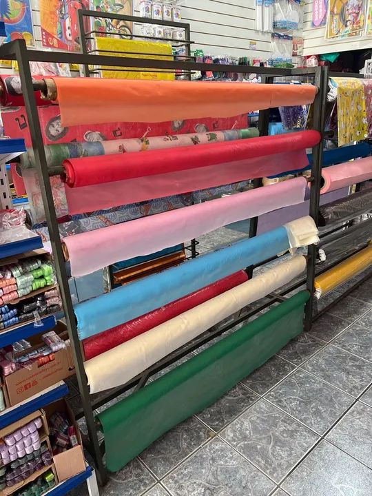 Expositor suporte para 12 rolos bobina 140cm 