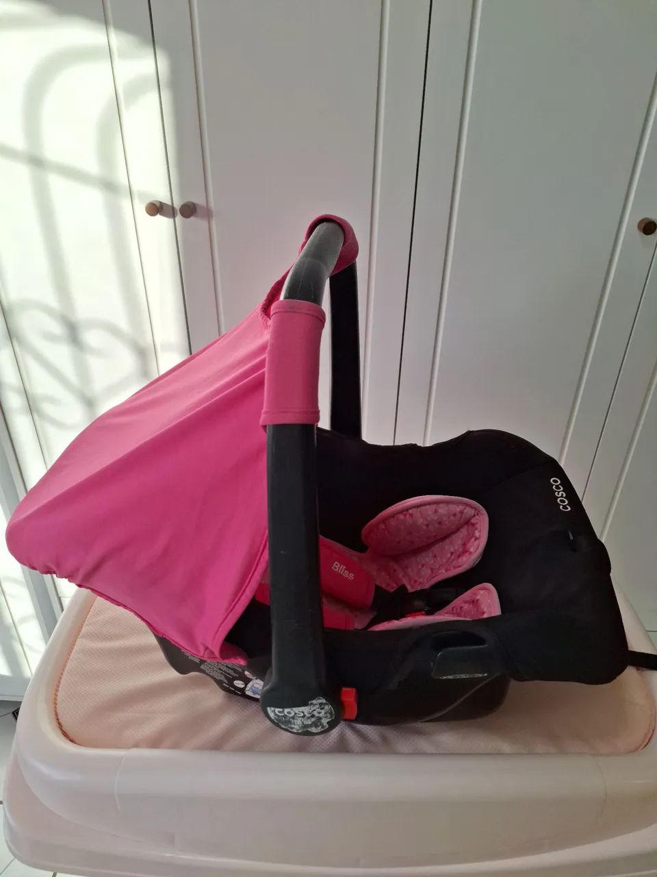 Bebê Conforto Cosco Bliss Rosa - Foto 5