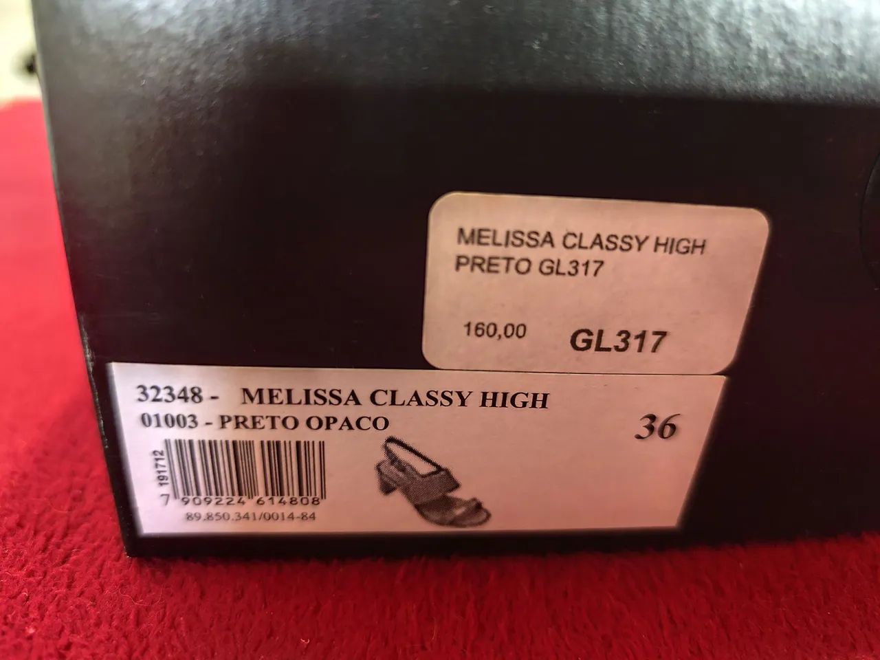 Sandálias Melissa Preta Classy High n. 36 - Foto 5