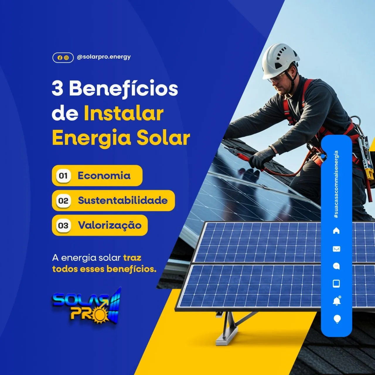 Energia Solar: Economia, Sustentabilidade e Valorização!