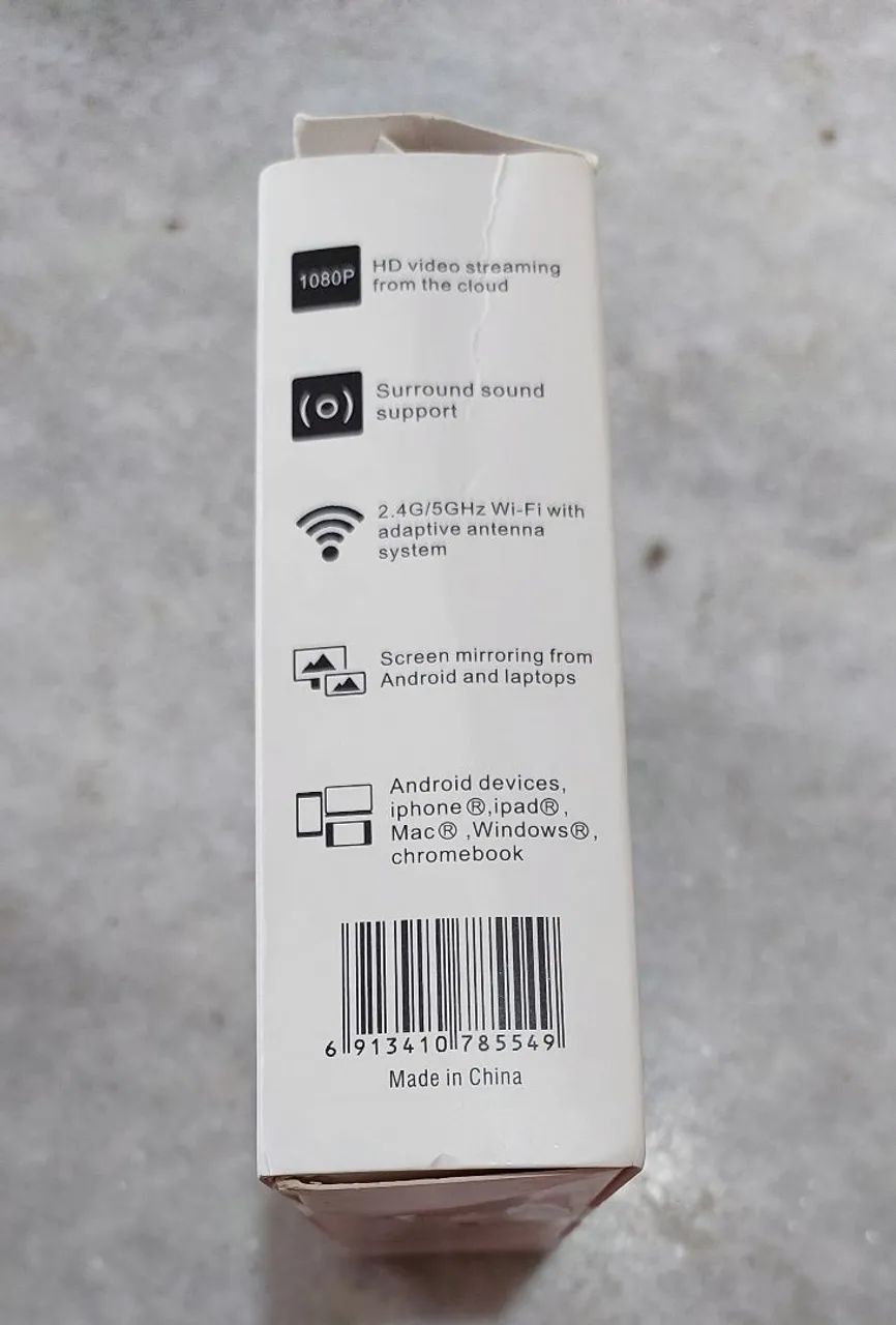 Google Chromecast 4K - Novo na caixa - Foto 4