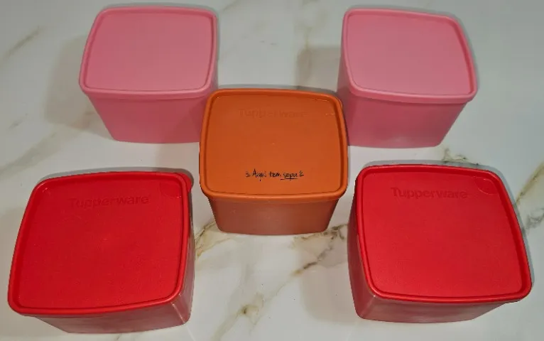 Tupperware Média 800Ml Colorida (unidade)