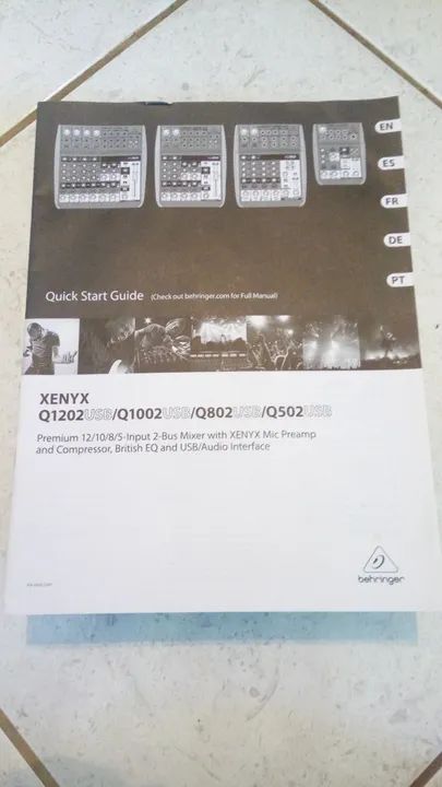 MESA BEHRINGER XENYX Q802USB - COMO NOVA - Foto 4