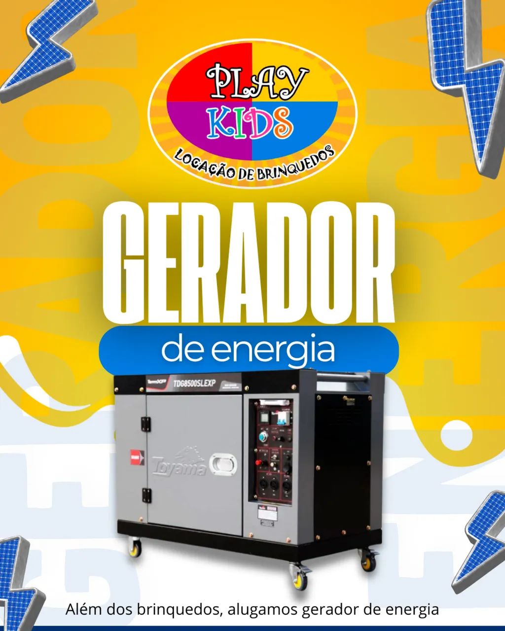 Locação Gerador de Energia 