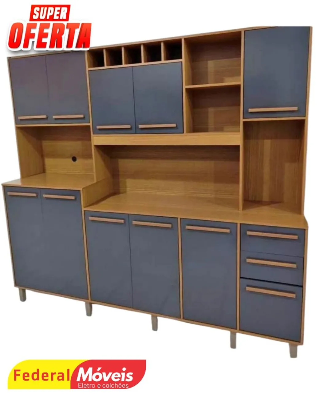 Armário de Cozinha Completo - Super Oferta!