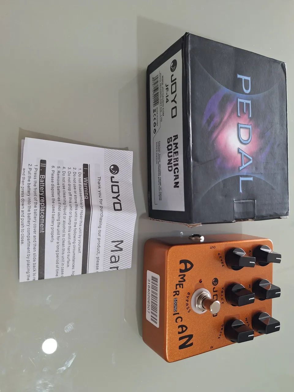 Pedal Joyo American Sound (JF-14) - Preamp - Foto 3