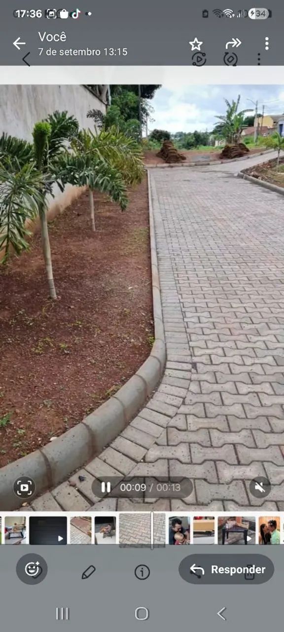 Instalamos paver,  e todos os pizos intertravados c