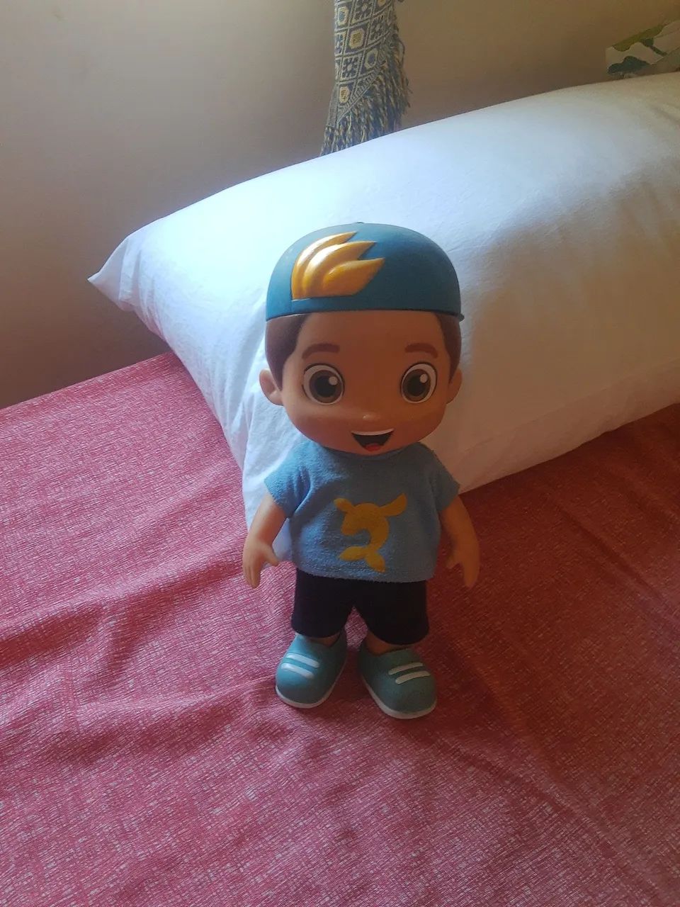 Boneco do desenho animado