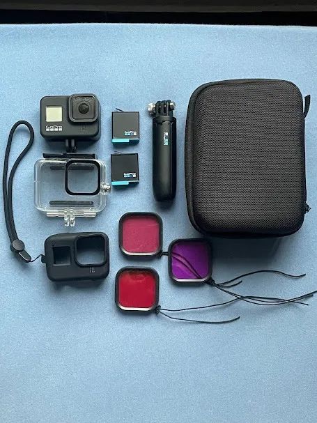 GOPRO HERO 8 BLACK 4K + ACESSÓRIOS