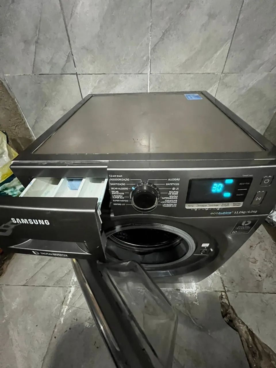 Lavadora Samsung Digital Inverte 11.0kg - Foto 2