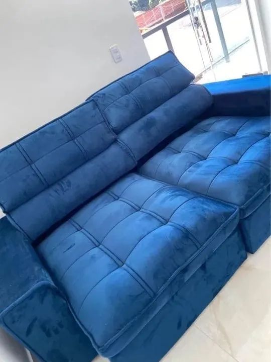 Sofá retrátil e reclinável super promoção  - Foto 4