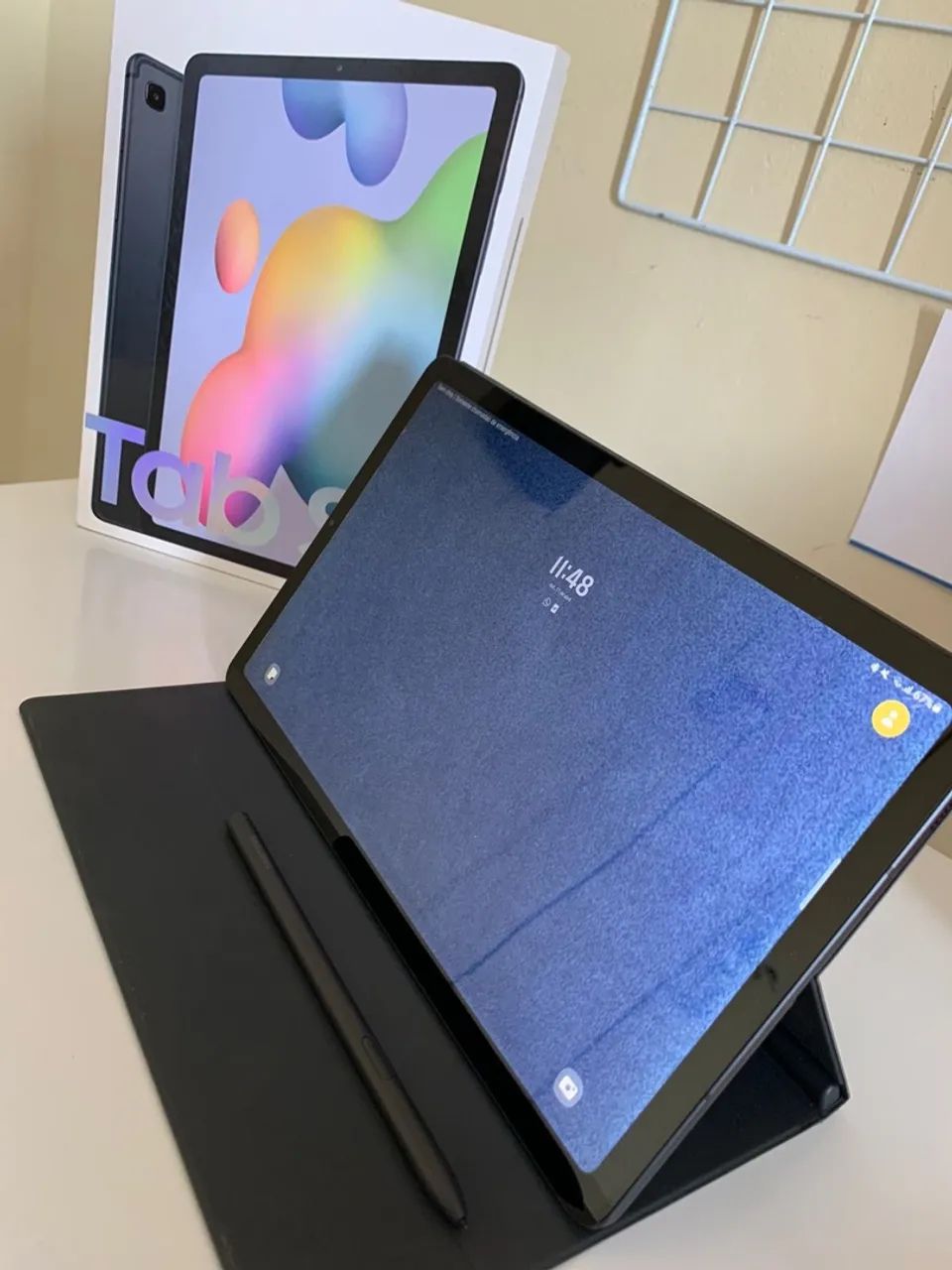 Vendo Galaxy Tab S6 Lite (capinhas, teclado, mouse -via bluetooth- e carregadores). - Foto 5